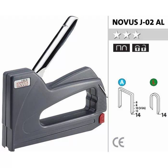 Степлер механический Novus J02 (AL) 030-0416 Степлер механический Novus J02 (AL) 030-0416