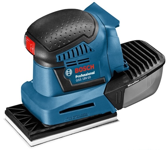 Вибрационная шлифмашина BOSCH GSS 18V-10 Solo (0.601.9D0.200) Вибрационная шлифмашина BOSCH GSS 18V-10 Solo (0.601.9D0.200)