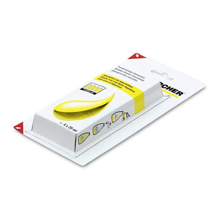 Стеклоочиститель 4 x 20 мл Karcher 6.295-302 Стеклоочиститель 4 x 20 мл Karcher 6.295-302