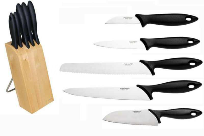 Набор ножей Fiskars Essential 1023782 Набор ножей Fiskars Essential 1023782