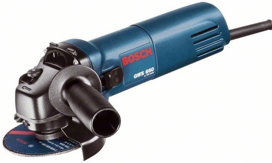 Угловая шлифмашина BOSCH GWS 660-125 (0.601.375.08N) Угловая шлифмашина BOSCH GWS 660-125 (0.601.375.08N)