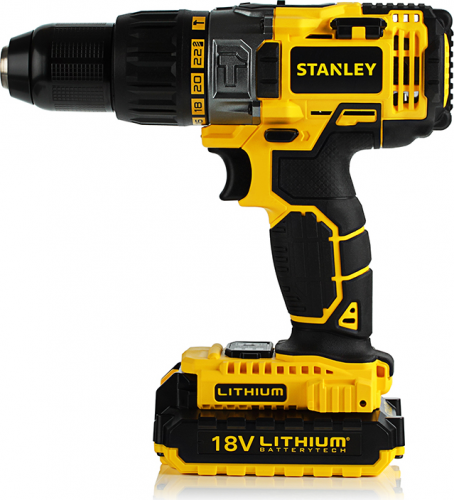 Дрель-шуруповерт STANLEY STDC18LHBK Дрель-шуруповерт STANLEY STDC18LHBK