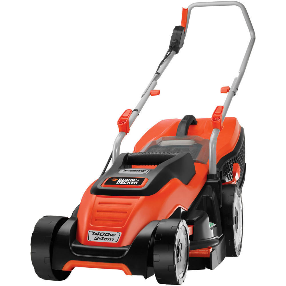 Газонокосилка электрическая Black&Decker EMAX 34I-QS 5035048347690 Газонокосилка электрическая Black&Decker EMAX 34I-QS 5035048347690