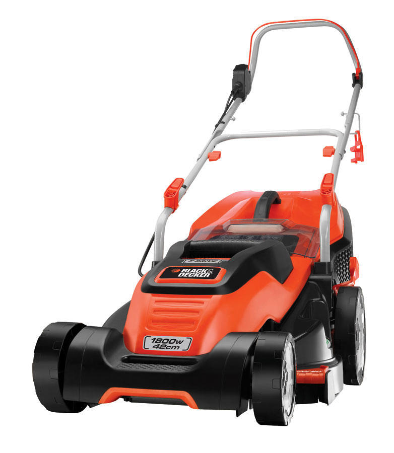 Газонокосилка электрическая Black&Decker EMAX42I-QS 5035048347751 Газонокосилка электрическая Black&Decker EMAX42I-QS 5035048347751