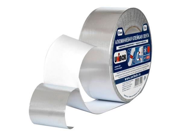 Лента алюминиевая 50мм x 50м UNIBOB 37284 Лента алюминиевая 50мм x 50м UNIBOB 37284