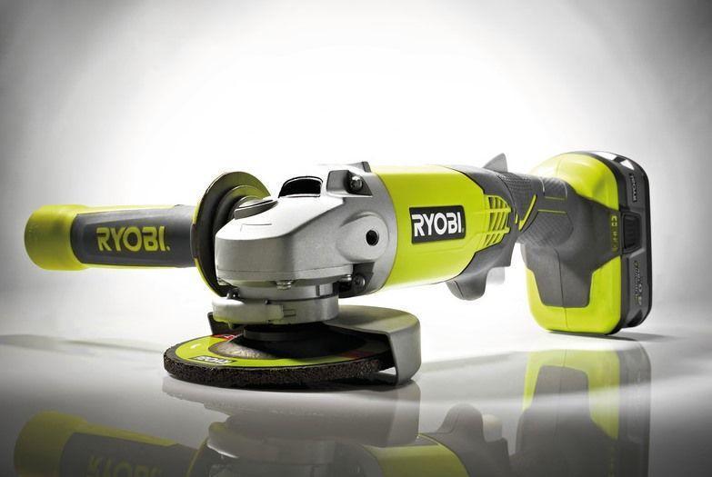 Угловая шлифмашина аккумуляторная RYOBI R18AG-0 ONE+ (3001903) Угловая шлифмашина аккумуляторная RYOBI R18AG-0 ONE+ (3001903)