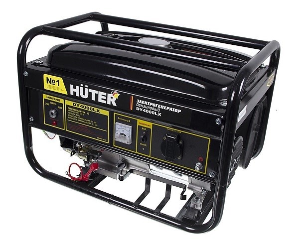Генератор бензиновый HUTER DY 4000LX 64/1/22 Генератор бензиновый HUTER DY 4000LX 64/1/22