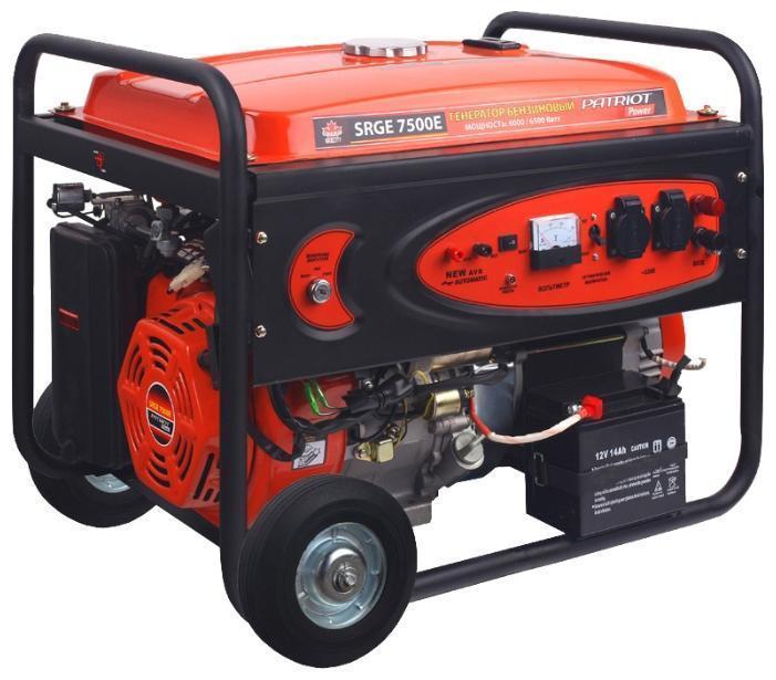 Генератор бензиновый Patriot SRGE 7500Е (474102890) Генератор бензиновый Patriot SRGE 7500Е (474102890)