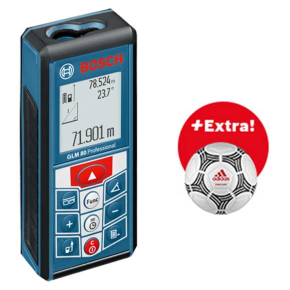 Дальномер 80м BOSCH GLM 80 + (мяч 0 615 994 0LN) Дальномер 80м BOSCH GLM 80 + (мяч 0 615 994 0LN)