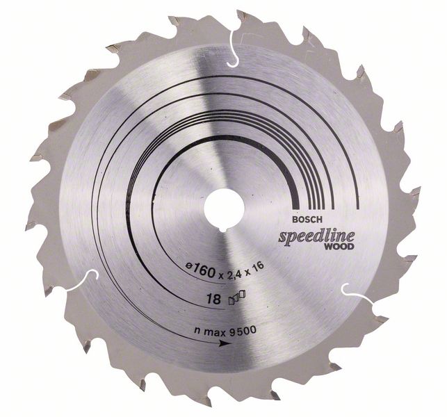 Диск пильный по дереву (160x16 z18) Speedline Wood BOSCH 2.608.640.785 Диск пильный по дереву (160x16 z18) Speedline Wood BOSCH 2.608.640.785