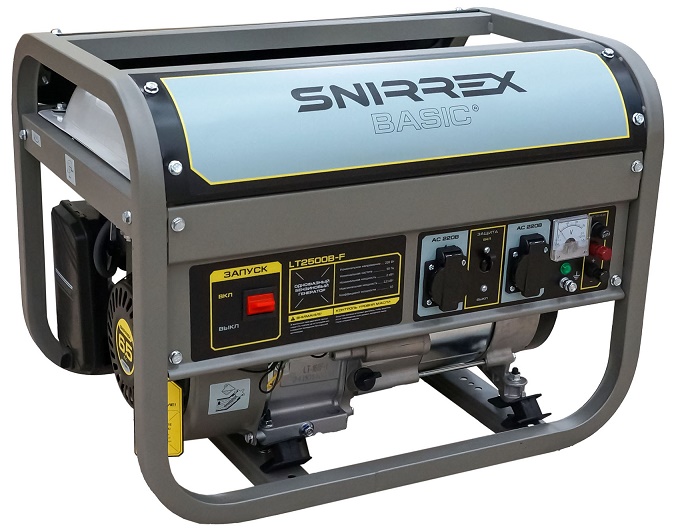 Генератор бензиновый Snirrex LT2500B-F Генератор бензиновый Snirrex LT2500B-F