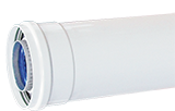 Труба коаксиальная D60/100 2000мм (папа/мама) Conti KPCB620B Труба коаксиальная D60/100 2000мм (папа/мама) Conti KPCB620B
