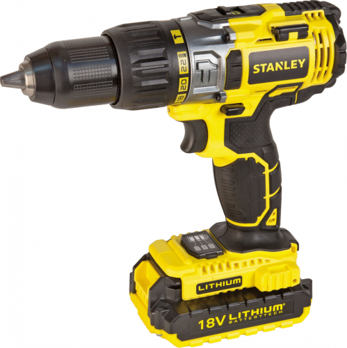Дрель-шуруповерт STANLEY STDC18LHBK Дрель-шуруповерт STANLEY STDC18LHBK