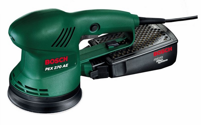 Эксцентриковая шлифмашина BOSCH PEX 270 AE (0.603.369.708) Эксцентриковая шлифмашина BOSCH PEX 270 AE (0.603.369.708)