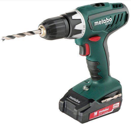 Шуруповерт аккумуляторный Metabo BS 18 Li (602116530) Шуруповерт аккумуляторный Metabo BS 18 Li (602116530)