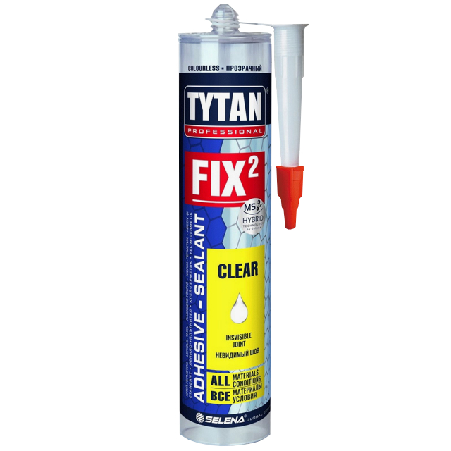 Клей монтажный TYTAN Clear Fix 290мл 73914 Клей монтажный TYTAN Clear Fix 290мл 73914