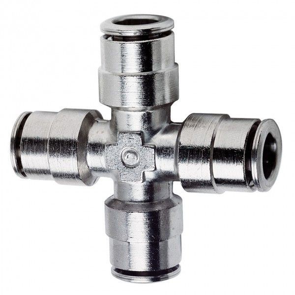 Фитинг цанга крест Camozzi 6600 10 Фитинг цанга крест Camozzi 6600 10