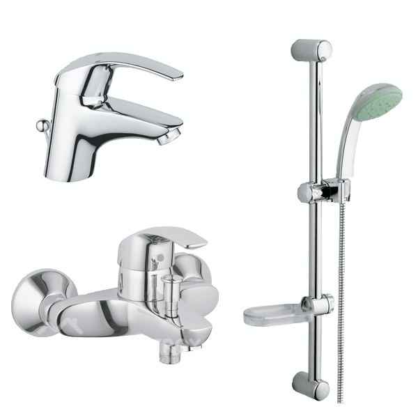 Комплект для ванной: 2смесителя+душ Grohe Комплект для ванной: 2смесителя+душ Grohe