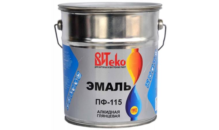 Эмаль ВИТеко ПФ-115 коричневая 20 кг C1073 Эмаль ВИТеко ПФ-115 коричневая 20 кг C1073