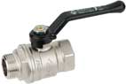 Кран шаровой 1" FM рукоятка BUGATTI 915/09150005 Кран шаровой 1" FM рукоятка BUGATTI 915/09150005