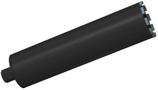 Коронка для железобетона алмазная Адель 122x450x1,1/4UNC R 9LSP ДУУ0000592