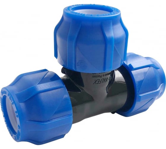 Тройник ПНД VALFEX 20х20х20 (20/80) 1210012202020 Тройник ПНД VALFEX 20х20х20 (20/80) 1210012202020