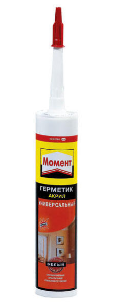 Герметик акриловый универсальный белый 280мл Henkel 615555 Герметик акриловый универсальный белый 280мл Henkel 615555