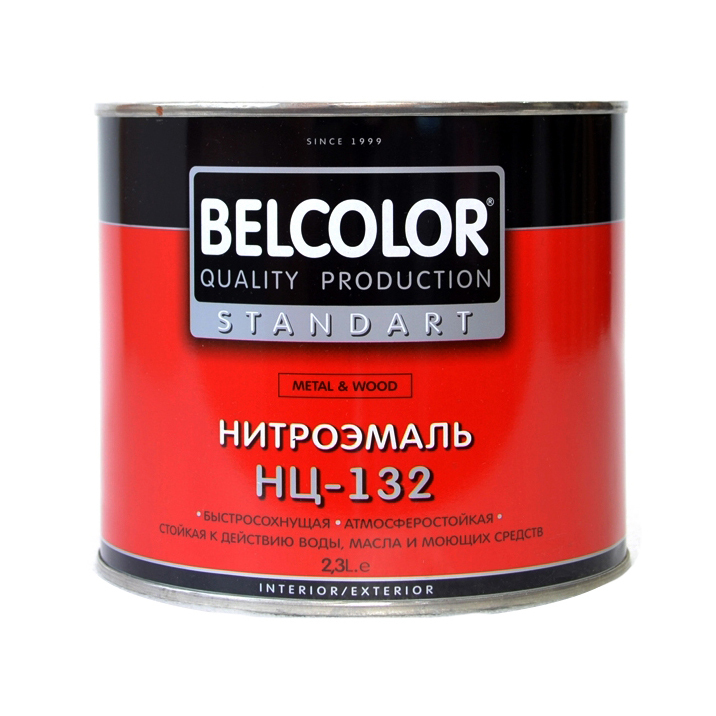 Эмаль НЦ-132 черный 1.7кг Эмаль НЦ-132 черный 1.7кг