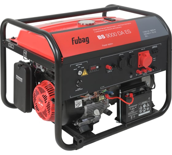 Генератор бензиновый Fubag BS 9000 DA ES 8 кВт 641093 Генератор бензиновый Fubag BS 9000 DA ES 8 кВт 641093