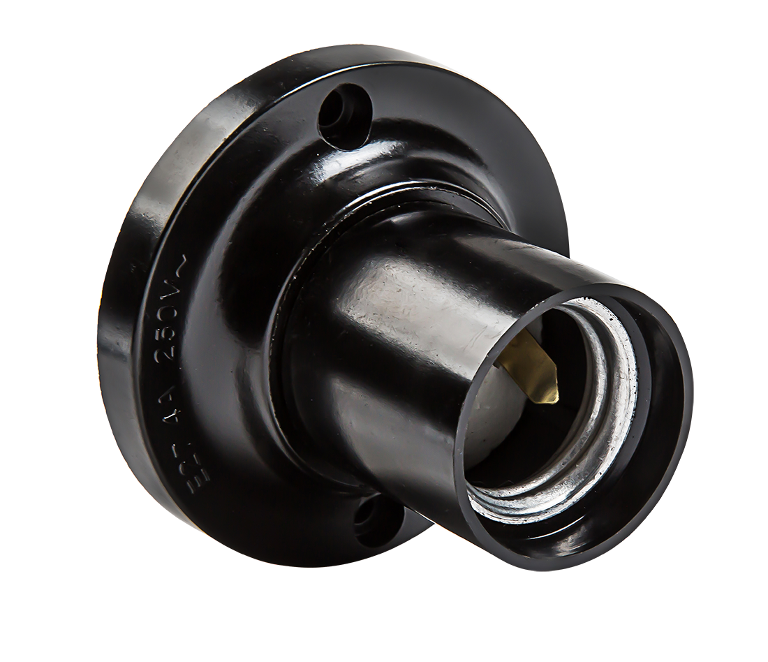 Патрон Е27 карболитовый 4680005958085 Патрон Е27 карболитовый 4680005958085