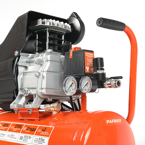 Компрессор PATRIOT EURO 24/240K+набор KIT 5В Компрессор PATRIOT EURO 24/240K+набор KIT 5В