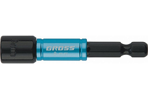 Головка торцевая магнитная Gross 8мм S2 6-г хв. 1/4' 11617 Головка торцевая магнитная Gross 8мм S2 6-г хв. 1/4' 11617