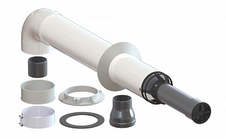 Комплект коаксиальных дымоходов Thermex D60/100 EuroElite ЭдЭБ00493 Комплект коаксиальных дымоходов Thermex D60/100 EuroElite ЭдЭБ00493