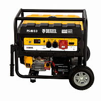 Генератор бензиновый Denzel PS 80 E-3, 6,6 кВт, 400В 946954 Генератор бензиновый Denzel PS 80 E-3, 6,6 кВт, 400В 946954