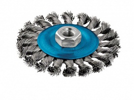 Щетка для УШМ диск ф115мм, ст. пров.0,5мм витая BOSCH 2 608 622 059 Щетка для УШМ диск ф115мм, ст. пров.0,5мм витая BOSCH 2 608 622 059