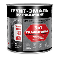 Грунт-эмаль по ржавчине Рогнеда 3в1 Графитовая Коричневый 0.75л 417859 Грунт-эмаль по ржавчине Рогнеда 3в1 Графитовая Коричневый 0.75л 417859