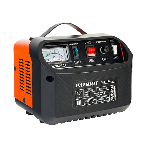 Устройство зарядное предпусковое Patriot ВСТ-15 Boost 650301515 Устройство зарядное предпусковое Patriot ВСТ-15 Boost 650301515
