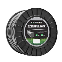 Леска Caiman Titanium Power ф2.5мм 191м квадрат DI421 Леска Caiman Titanium Power ф2.5мм 191м квадрат DI421