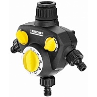 Распределитель для крана с 3-мя выходами+таймер Karcher 2.645-209 Распределитель для крана с 3-мя выходами+таймер Karcher 2.645-209