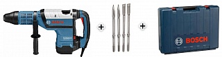 Перфоратор Bosch GBH 12-52 DV + 4 зубила RTec 0.615.990.J8R Перфоратор Bosch GBH 12-52 DV + 4 зубила RTec 0.615.990.J8R