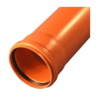 Труба VALFEX PP ф160/4,9 L1000 мм наруж.кан (1/2) 301600100 Труба VALFEX PP ф160/4,9 L1000 мм наруж.кан (1/2) 301600100