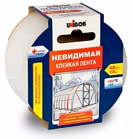 Лента для стекл и пластика 48мм x 10м прозрачная UNIBOB 50126 Лента для стекл и пластика 48мм x 10м прозрачная UNIBOB 50126
