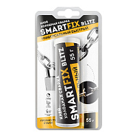Клей холодная сварка универсальный быстрый SmartFix BLITZ 55 гр 429794 Клей холодная сварка универсальный быстрый SmartFix BLITZ 55 гр 429794