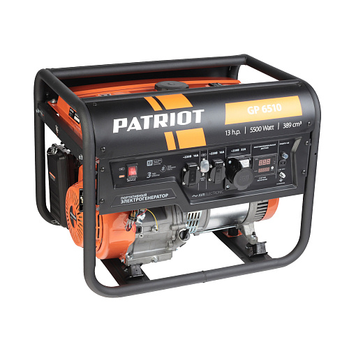 Генератор бензиновый Patriot GP 6510 (474101565) Генератор бензиновый Patriot GP 6510 (474101565)