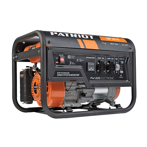 Генератор бензиновый Patriot GP 3510 (474101535) Генератор бензиновый Patriot GP 3510 (474101535)