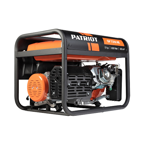 Генератор бензиновый Patriot GP 7210АE (474101590) Генератор бензиновый Patriot GP 7210АE (474101590)