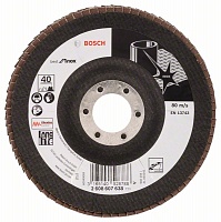 Круг лепестковый Best for Inox для УШМ (125х22,2 мм; К40) Bosch 2608607638 Круг лепестковый Best for Inox для УШМ (125х22,2 мм; К40) Bosch 2608607638