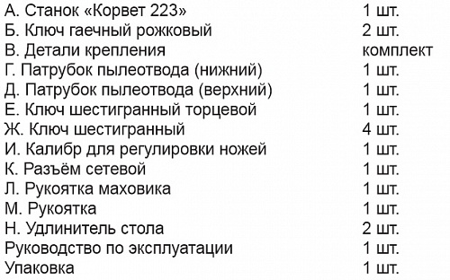 Рейсмусовый станок Энкор Корвет 223 (ЭНКОР 92230) Рейсмусовый станок Энкор Корвет 223 (ЭНКОР 92230)