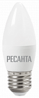 Лампа светодиодная Ресанта 6Вт свеча 4000К нейтральный Е27 LL-R-C37-6W-230-4K-E27 Лампа светодиодная Ресанта 6Вт свеча 4000К нейтральный Е27 LL-R-C37-6W-230-4K-E27