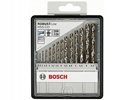 Набор сверл 13 шт HSS-G Robust line Набор сверл 13 шт HSS-G Robust line